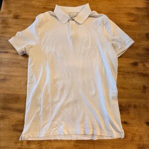 Calvin Klein White Short Sleeve Polo Shirt